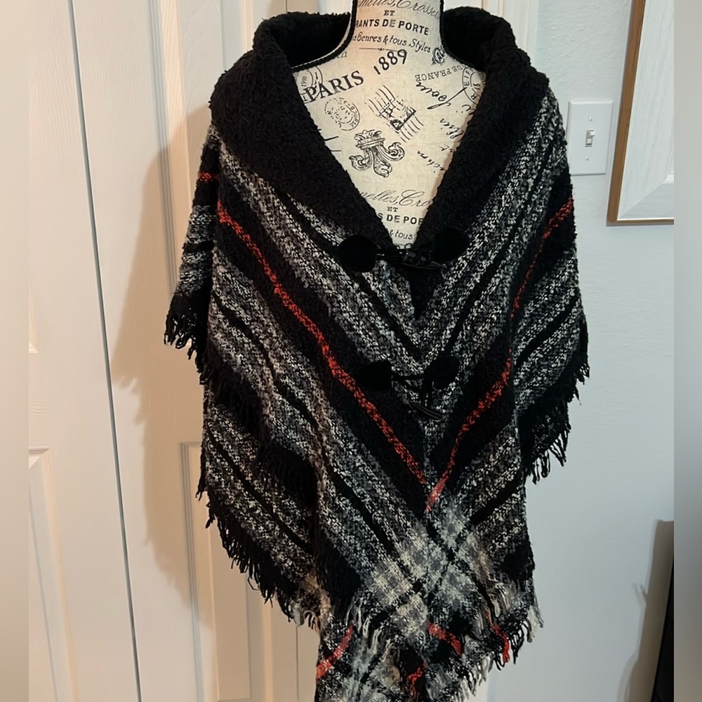 Plaid shawl